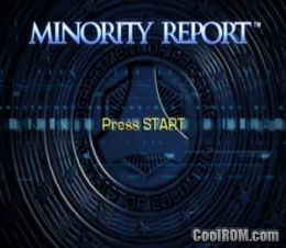 Minority Report sur PlayStation 2